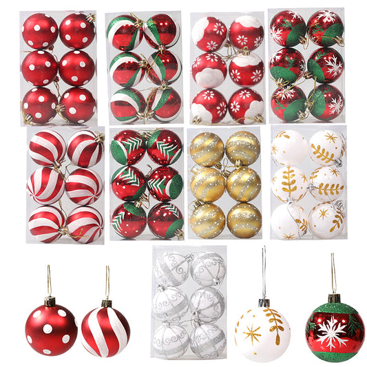 6pcs Christmas Ball 6cm