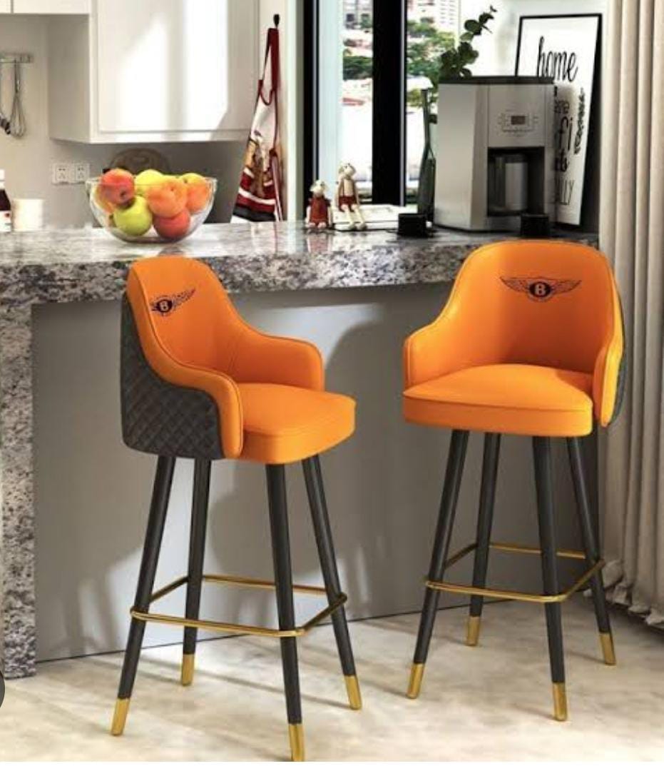 Bently Faux padded Counter stools