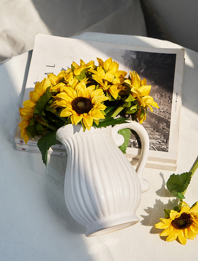 Beautiful white Vase Decor
