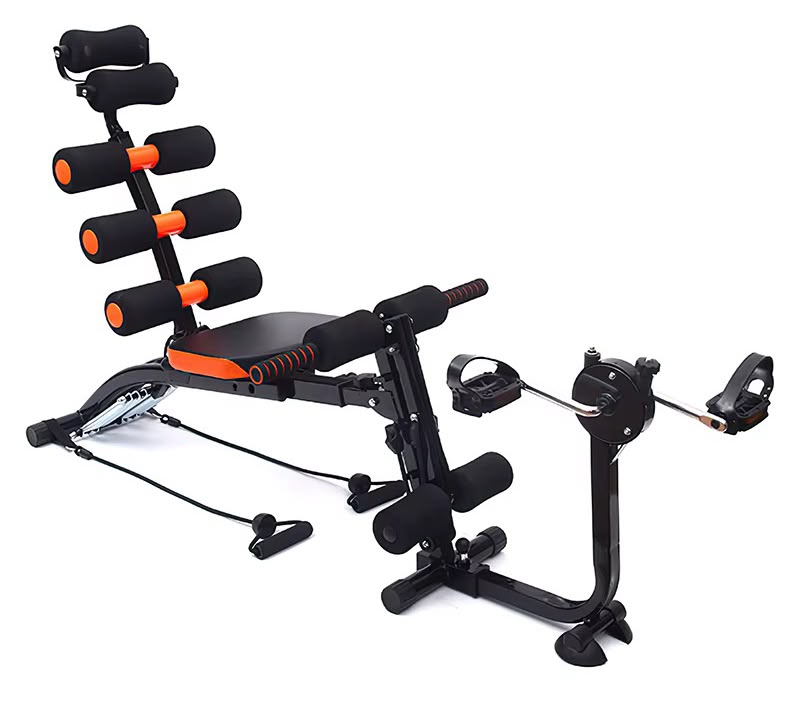 multi-functional Seven Pack Care Ab Exercise Machine with Pedals, designed for core workouts, sit-ups, and home gym fitness routines.