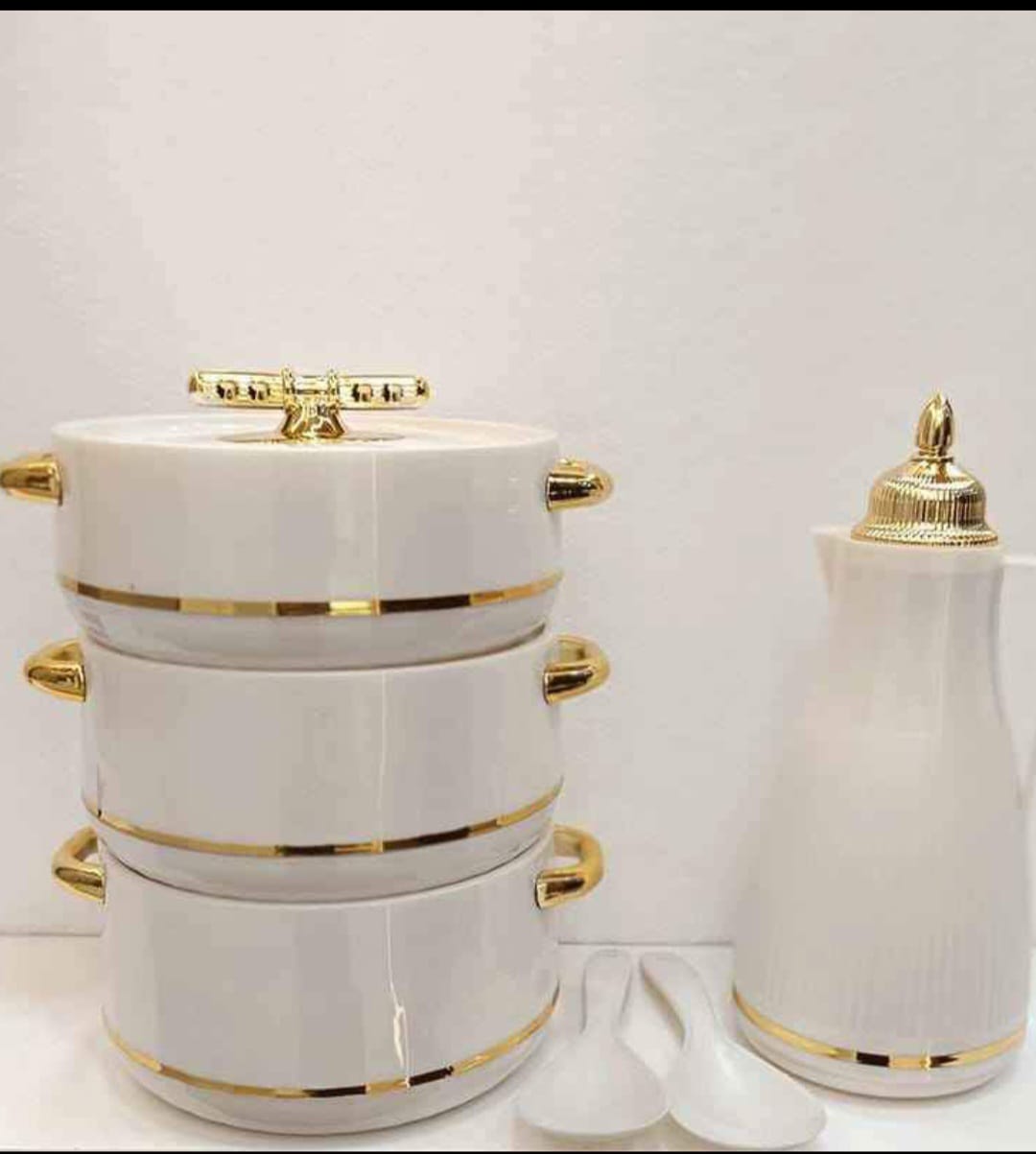 High quality 6 piece insulated hotpot set