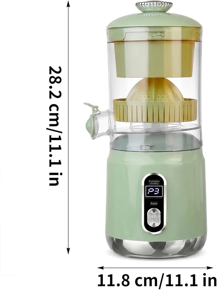 Rechargeable wireless portable electric citrus juicer / press