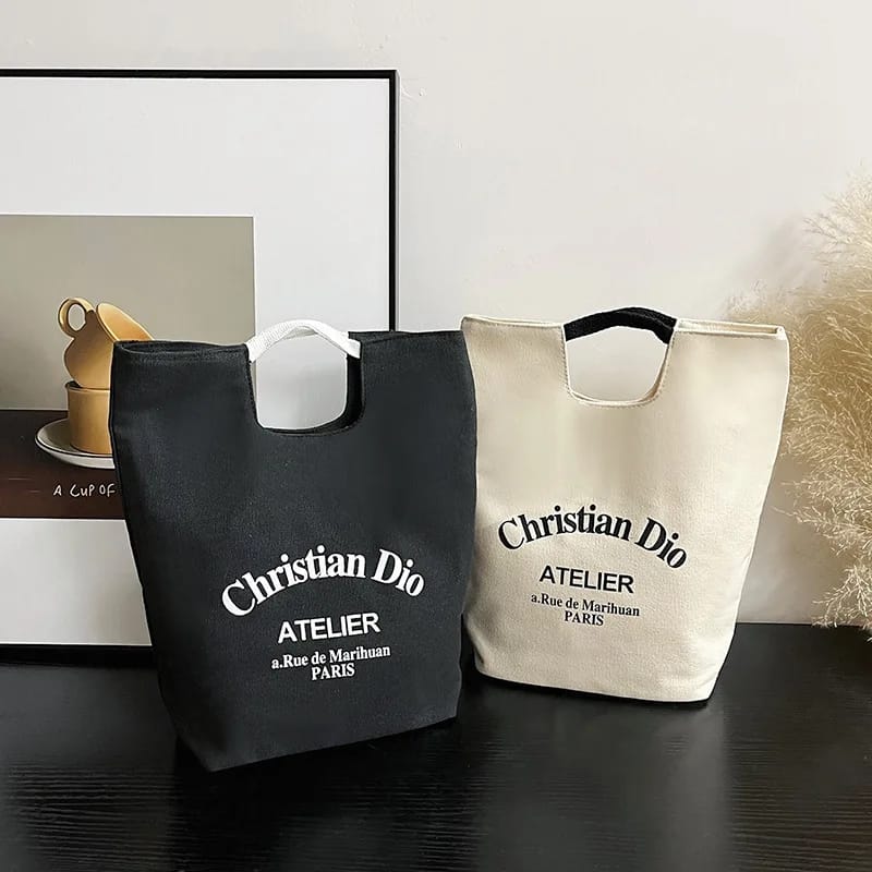 Canvas bag with handle