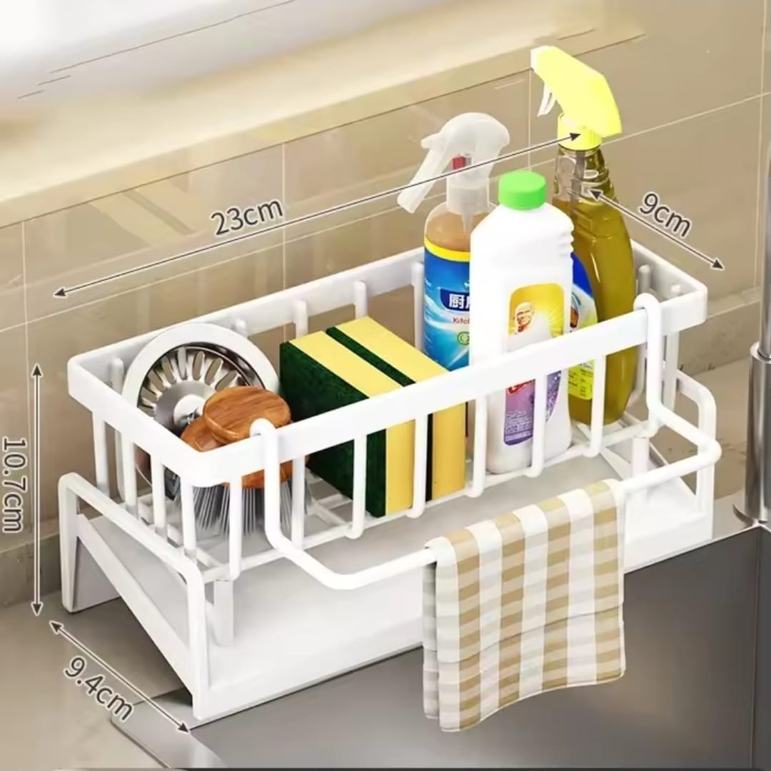 Sink Caddy Multifunctional Sink Sponge Detergent storage Rack