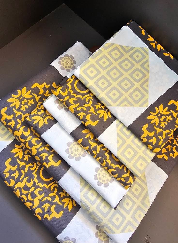 Printed bedsheet