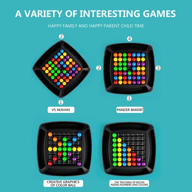48 ball beads game, Puzzle Magic, Chess Board Games