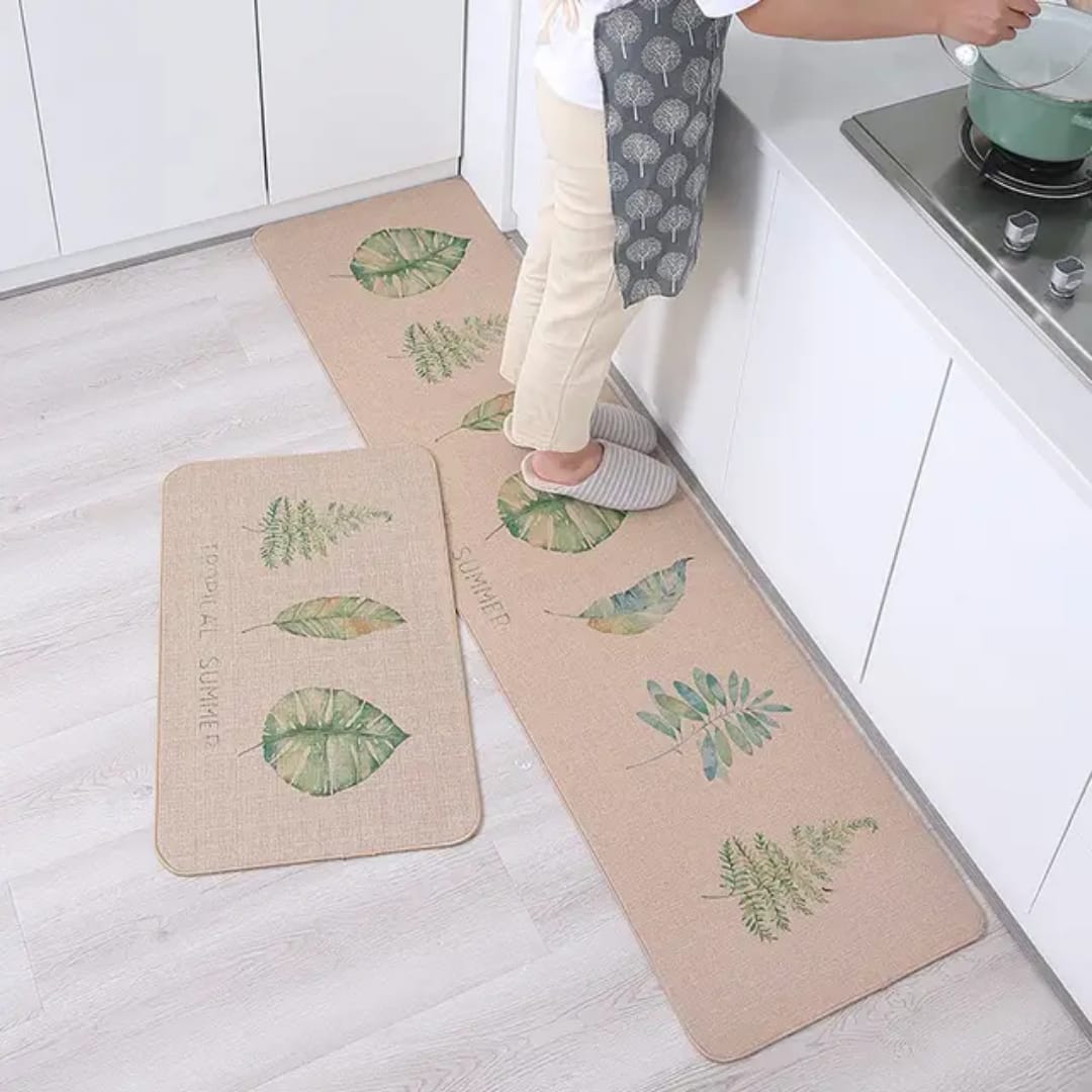 Rubber & Fabric  binded edge KITCHEN MAT(high quality)