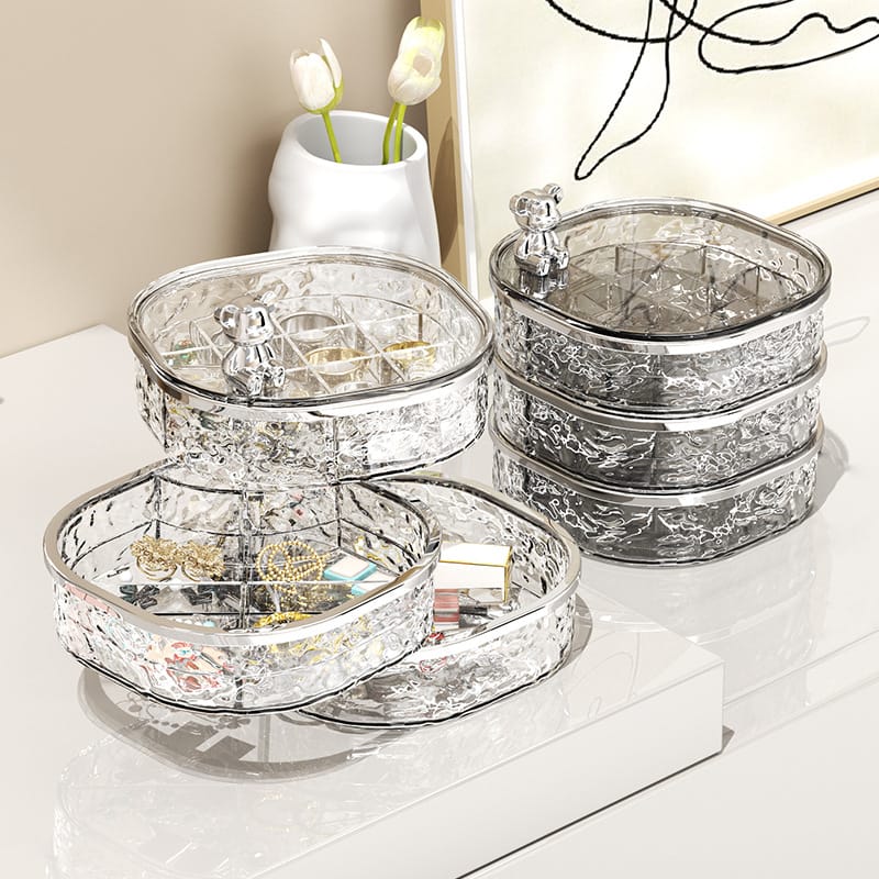 Rotating jewellery organizer