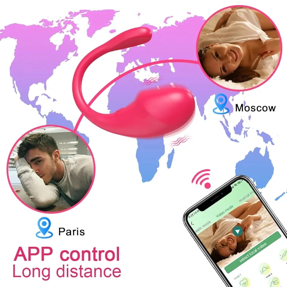 App Remote Control Vibrating Egg Adult Toy