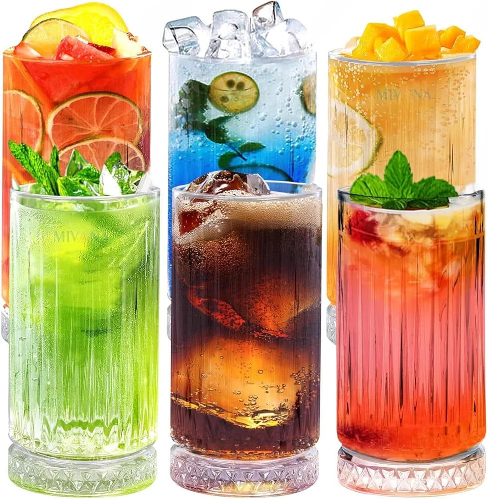 Ribbed high end Glass,sip in style