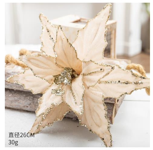 Artificial Flowers Christmas Flower Pendant