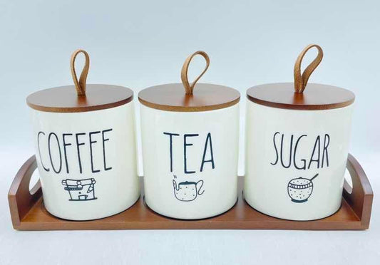 3 pcs set canisters