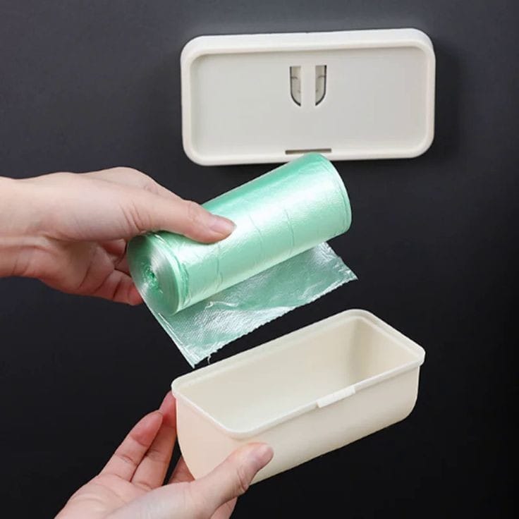 Trash paper dispenser