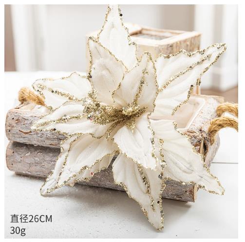 Artificial Flowers Christmas Flower Pendant