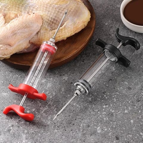 BBQ Marinade meat injector kit