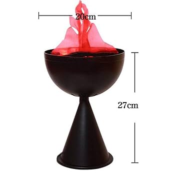 Flammen lampe wine lamp stand shape fireplace decor piece
