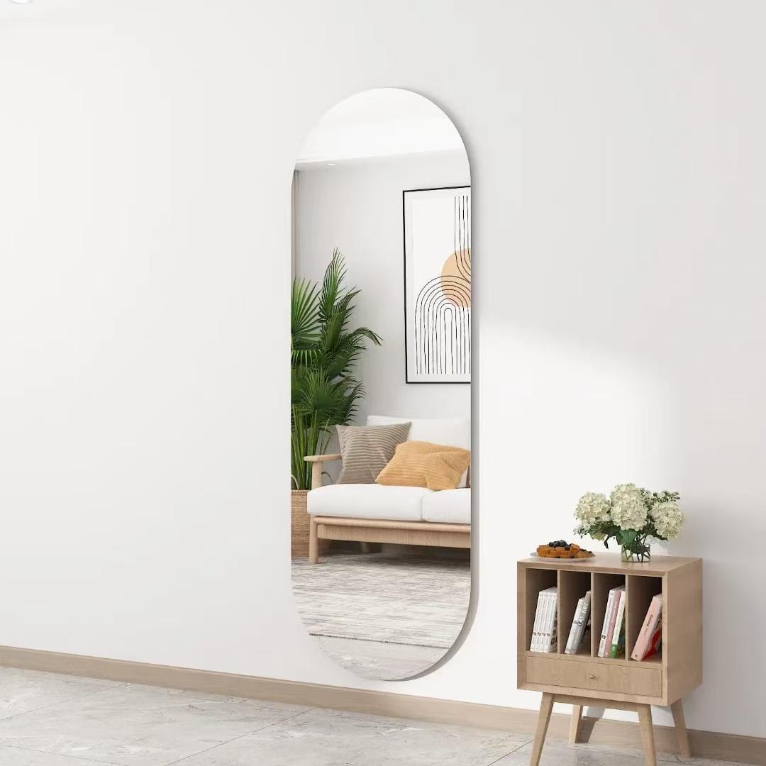 Unbreakable Acrylic Mirror / Self Adhesive Mirrors - Oval