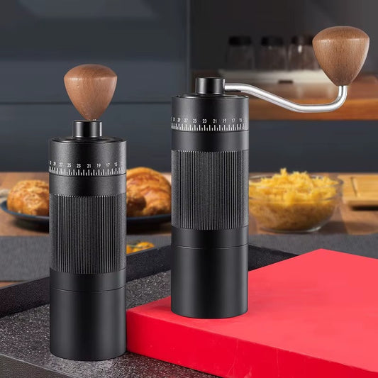 HANDHELD COFFEE GRINDER WITH STAINLESS STEEL BURR ☕