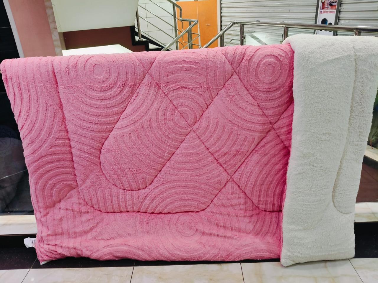 Heavy sherpa woolen duvet sets