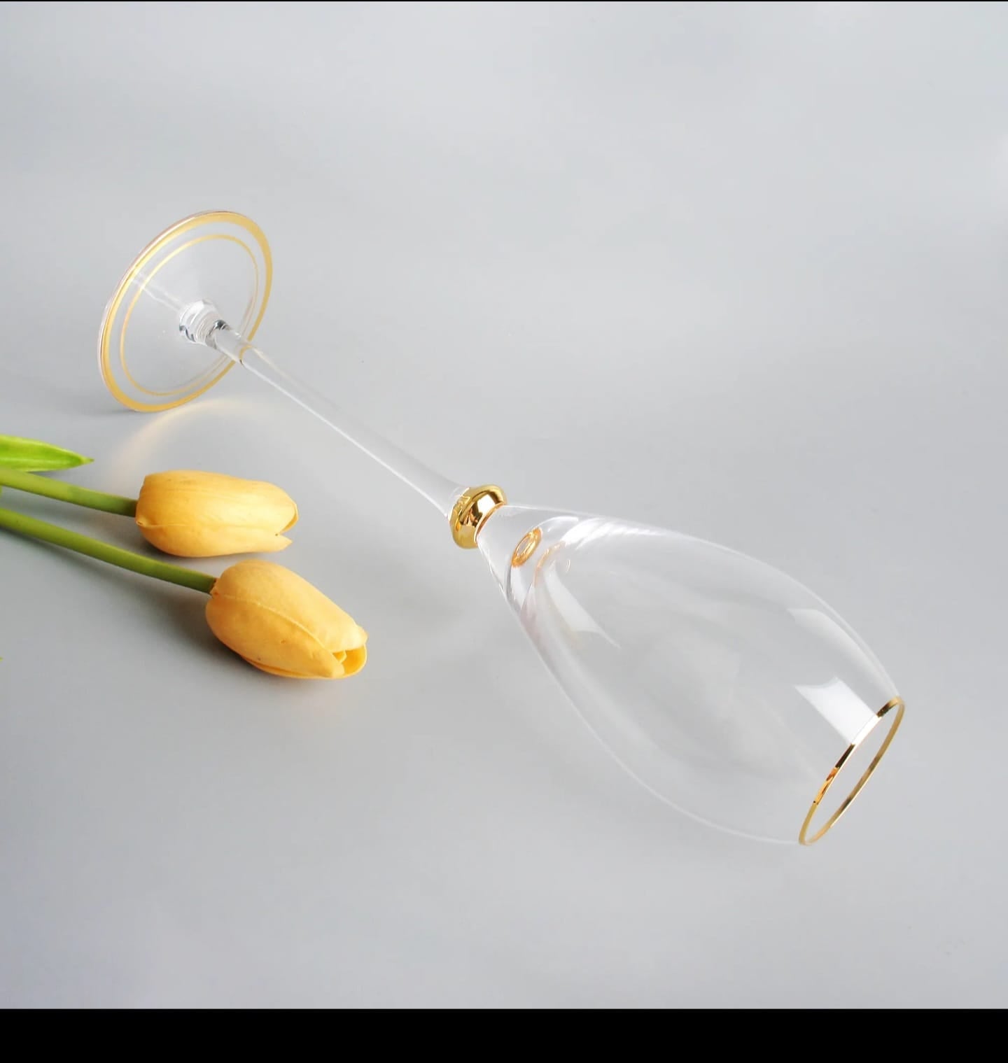 Royal Design  Crystal glasses Goblets/Wine Glass and Champagne Glass flutes