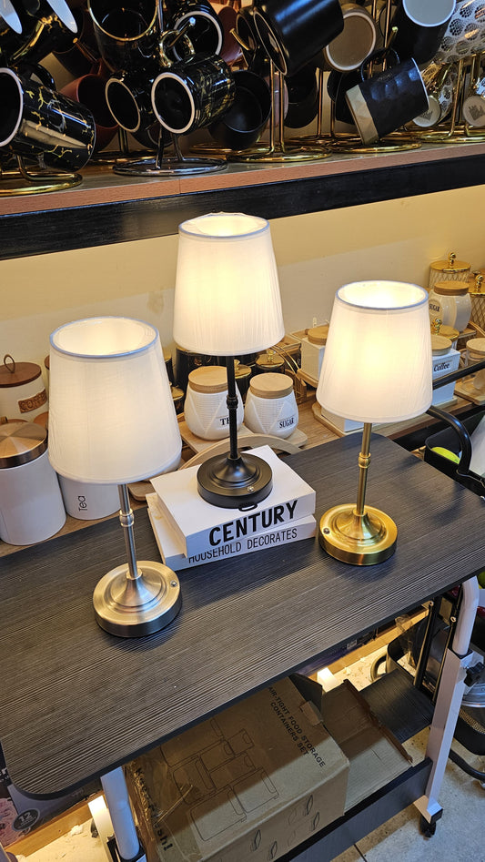 Modern Rechargeable LED Table Lamp  Elegant Wireless Ambient Lighting