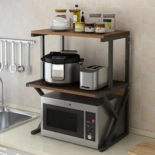 Name Microwave Oven Rack Organizer