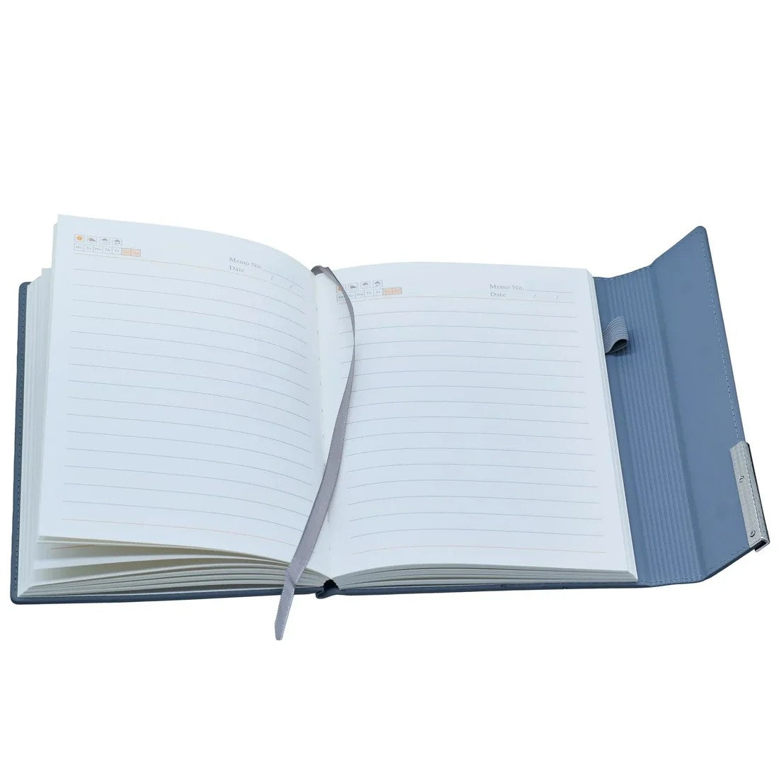 *Business Tri-Folding Minute Book Hard Shell Magnetic Notebook -B5