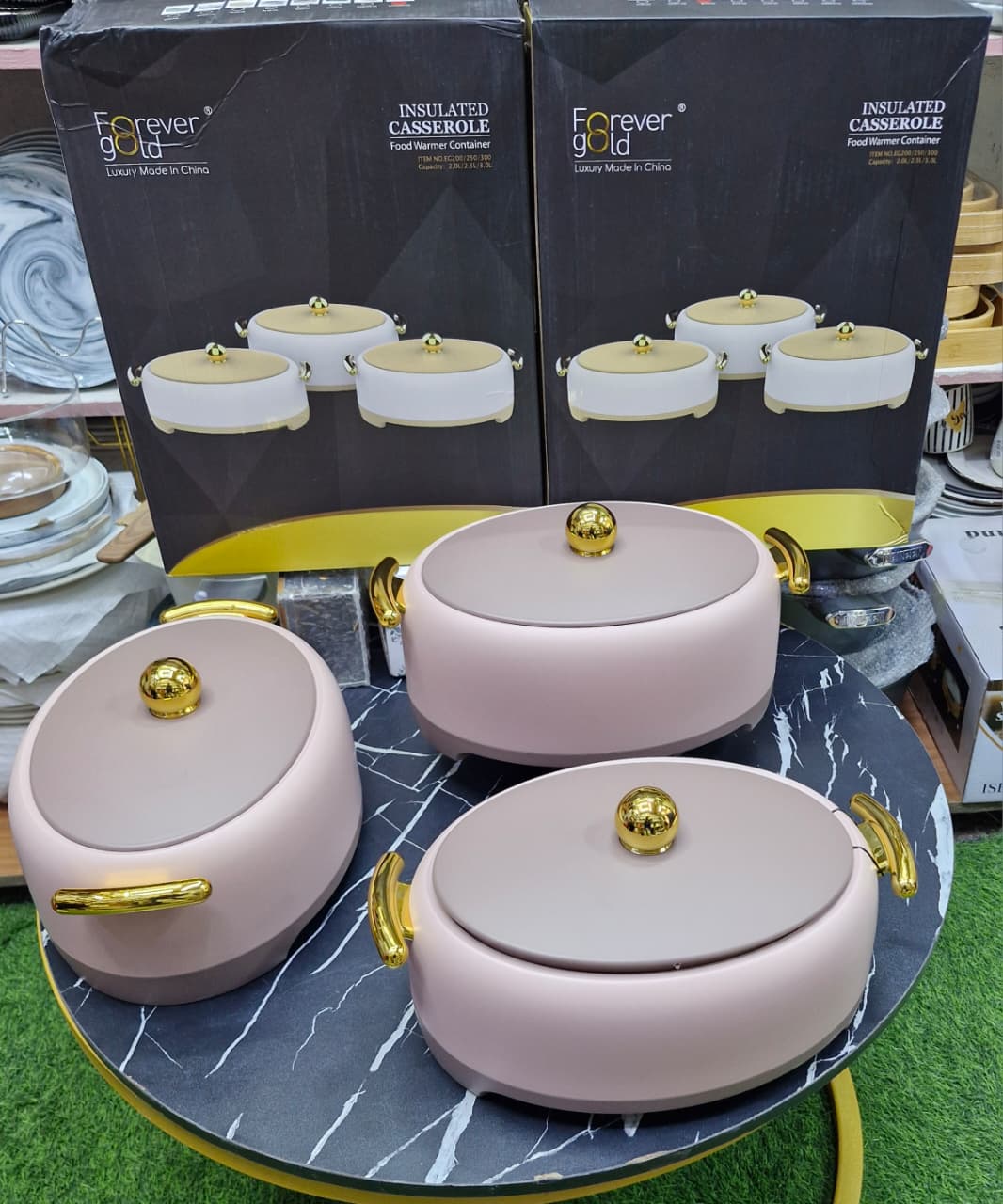 3pcs Forever Gold Hotpots