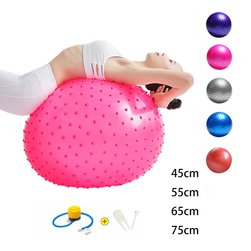 Spike Gym Ball Large Sensory Ball Fitness Anti Burst Slip Resistant Yoga Exercise Balls