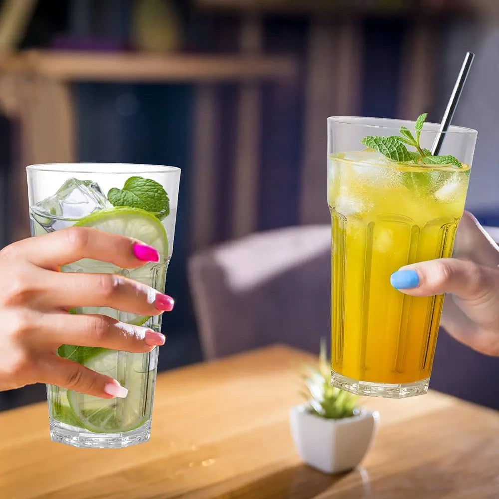 6pcs Unbreakable clear Tumbler Cups