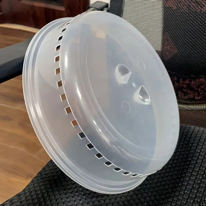 Transparent 27cm microwave  Covers, Microwave Oven/Refigerator food cover, Oil Cap Heated Sealed Plastic Cover Dish Dishes Dustproof Cover Food Cover