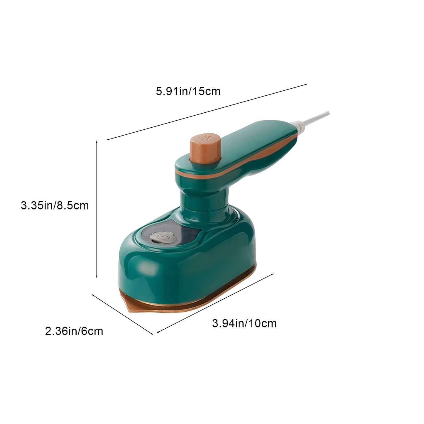Portable handheld garment steamer