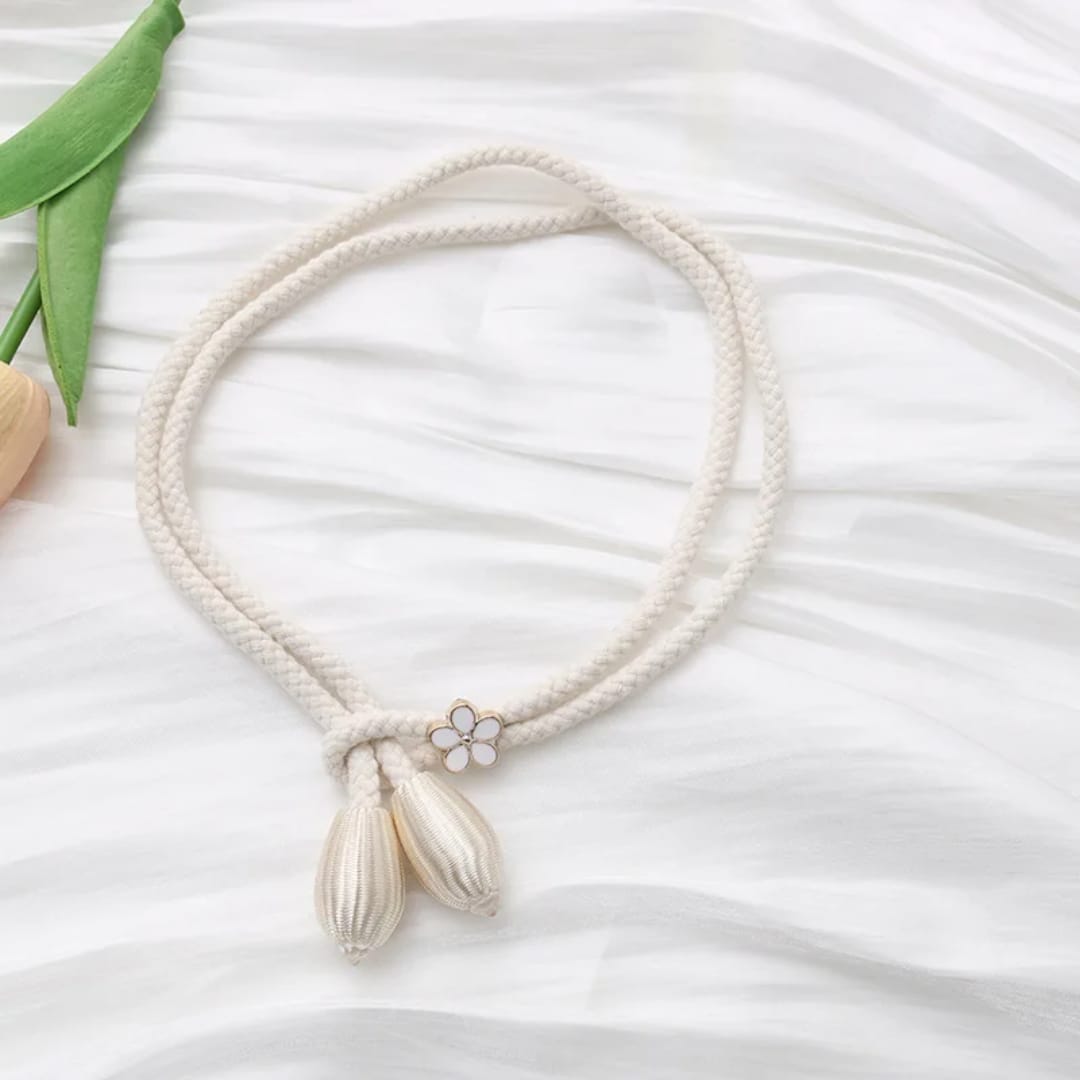 Modern eco friendly fabric adjustable curtain tieback