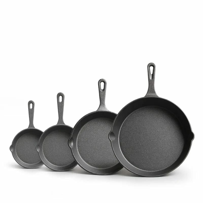 4pcs Cast Iron Skillet Set