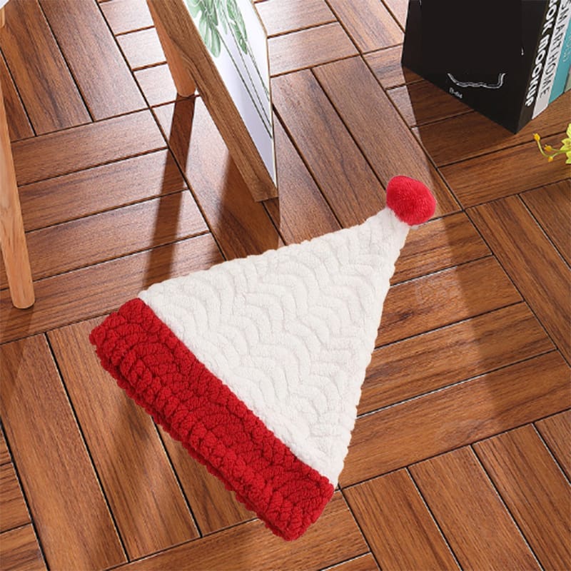 New Santa Hats For Adults And Kids Christmas Cap Creative Wheat Grain Santa Hats Party Caps Bobbles Hat