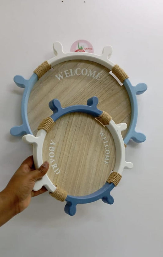 2 in 1 decorative Sailor Themed tray