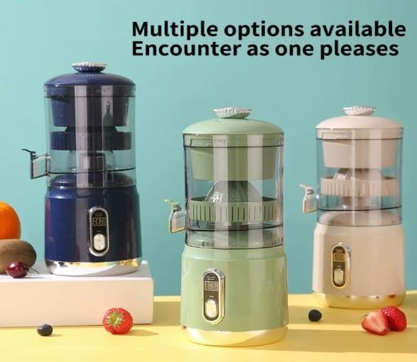 Rechargeable wireless portable electric citrus juicer / press