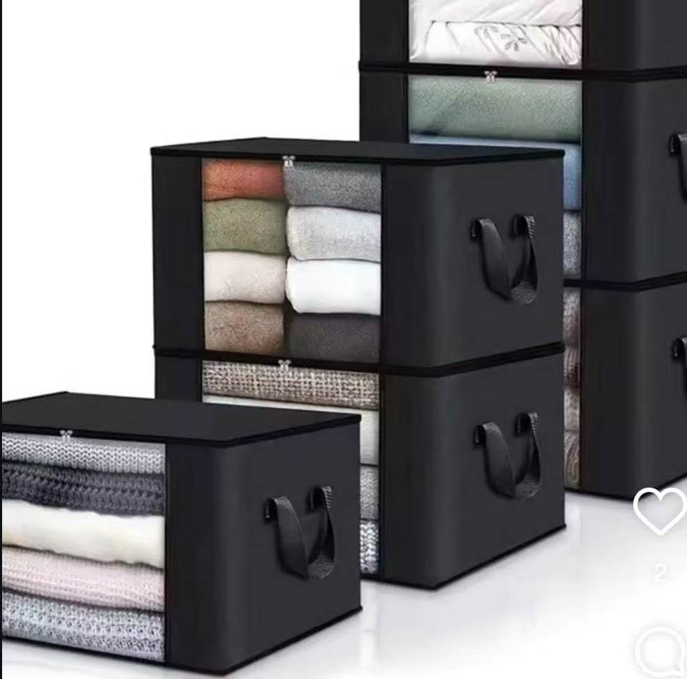Canvas quilt /clothing storage organizer