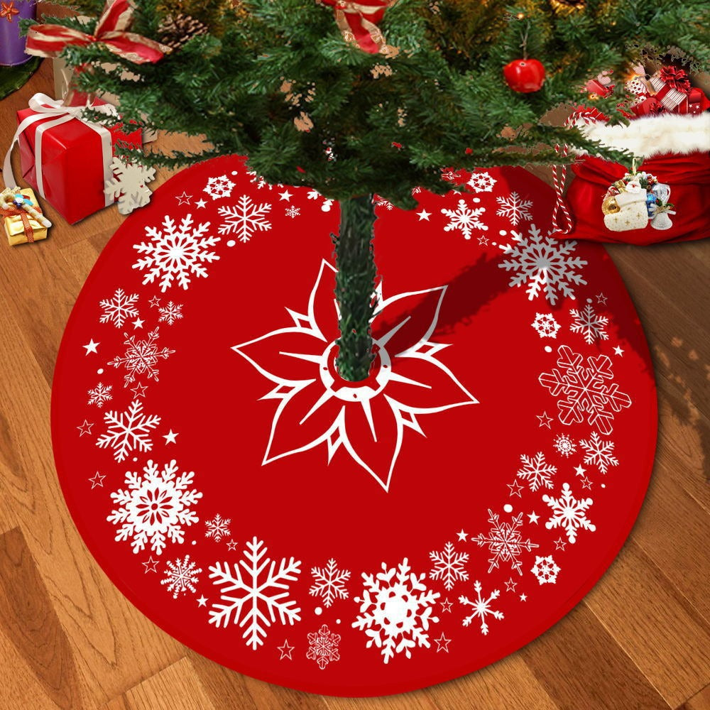 Flakes Christmas skirt 120cm