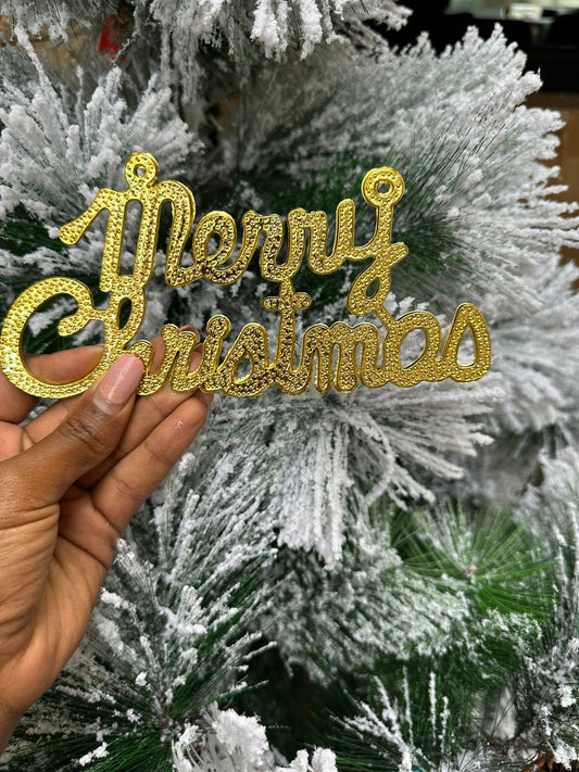 Merry Christmas banner