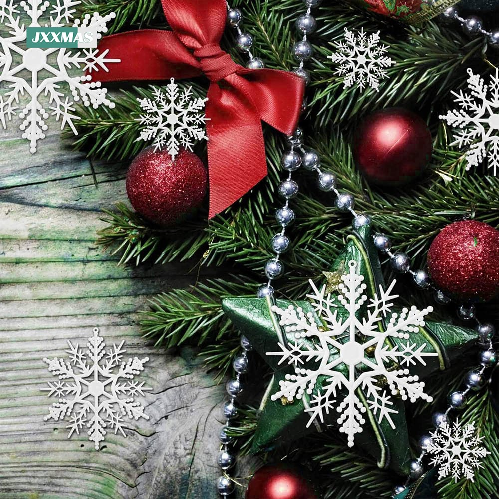 Snowflake Deco 2pcs