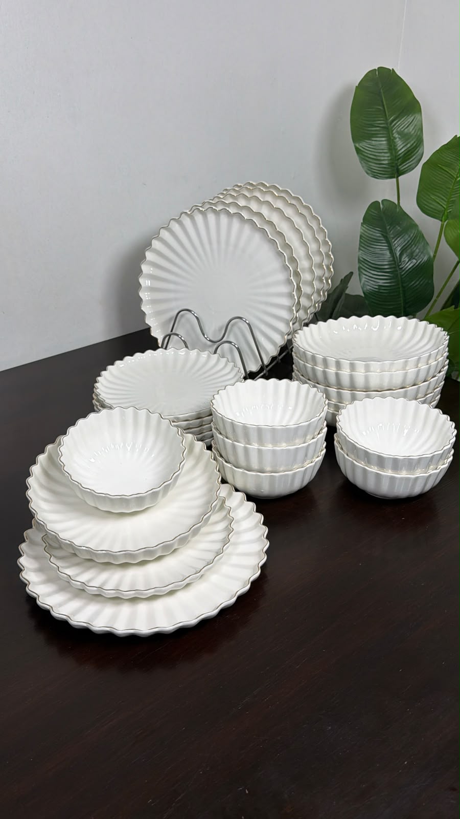 6pc set with snowflake 6cm