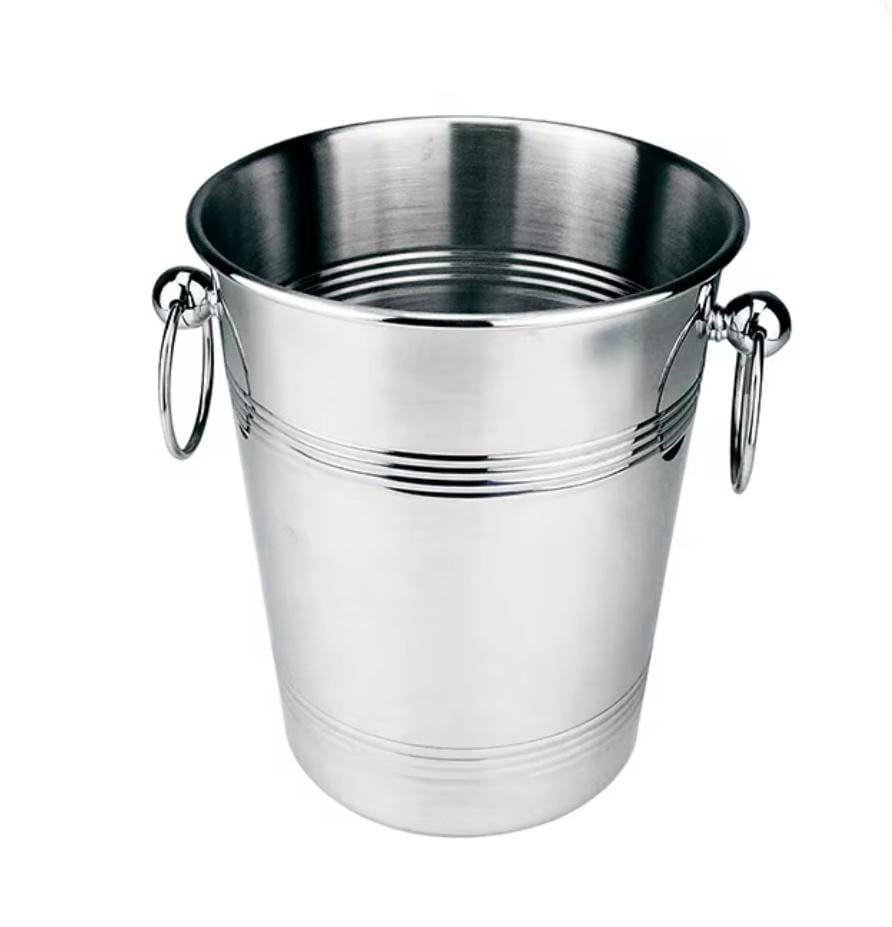 STAINLESS steel wine cooler