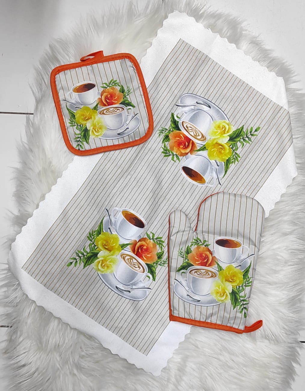 *3pcs Kitchen glove set
