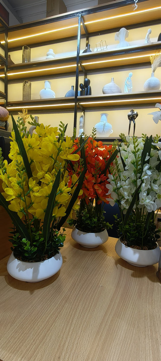 Table Top Big Potted Flowers