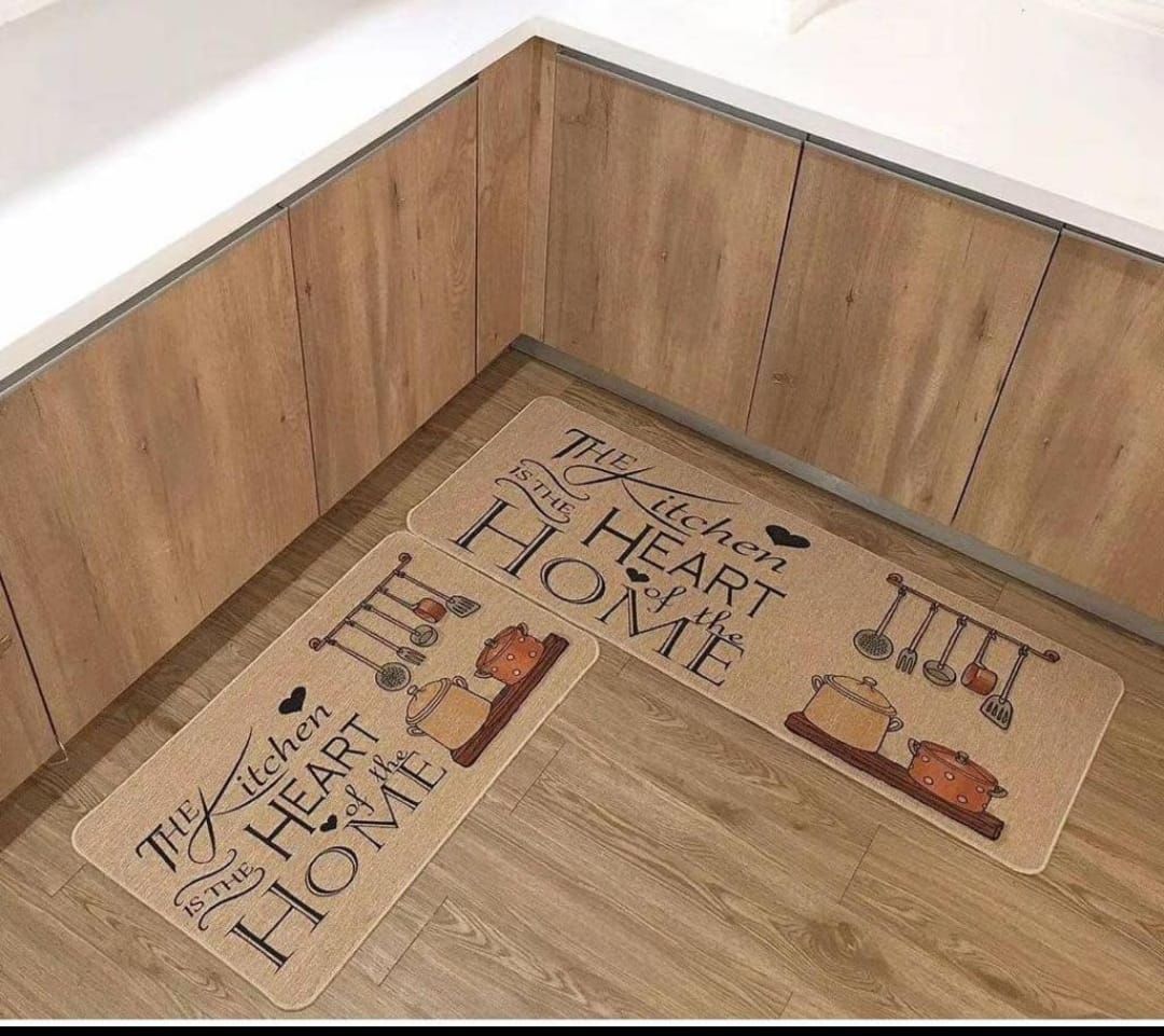 2 pcs Kitchen rubber Mats