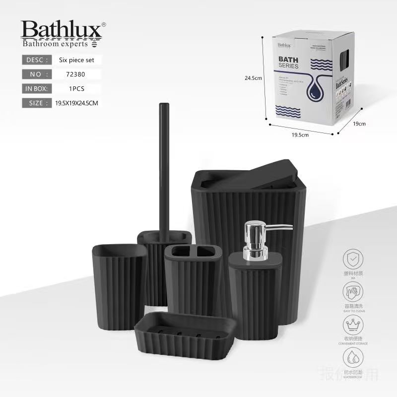 6PCS BATHROOM SET