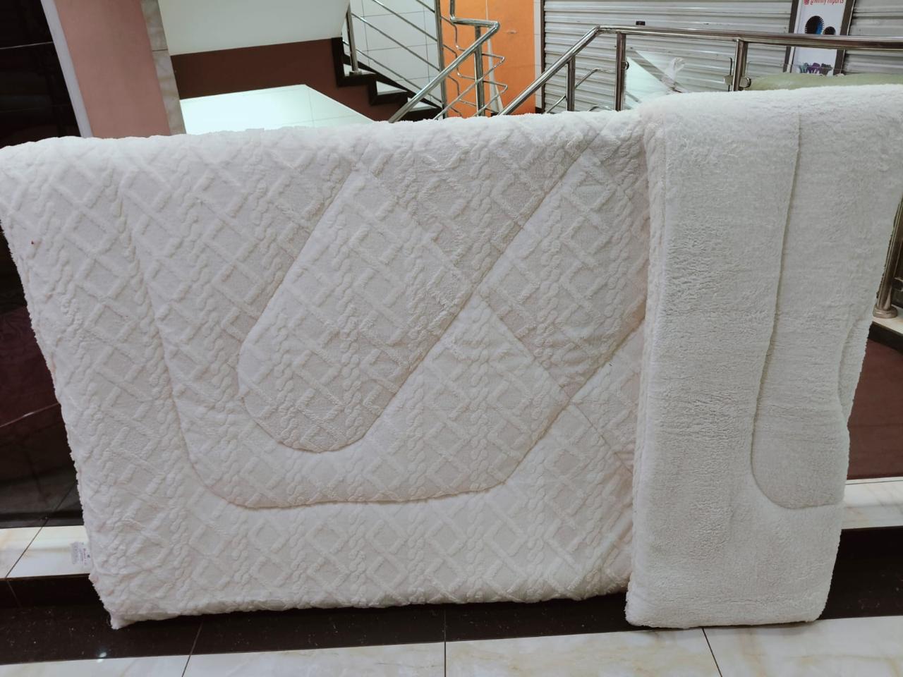 Heavy sherpa woolen duvet sets