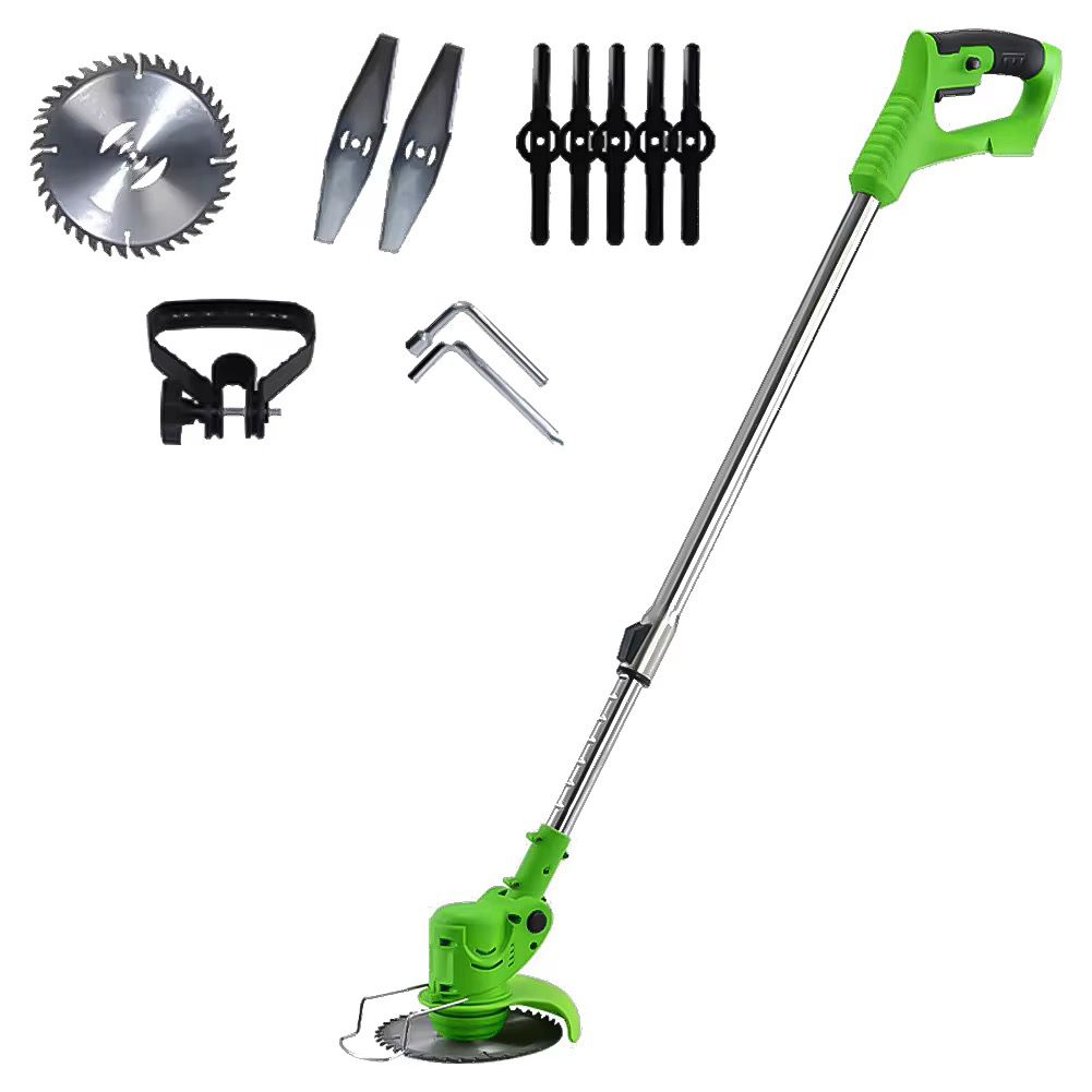 Cordless Electric Lawn Mower Foldable Adjustable Trimmer