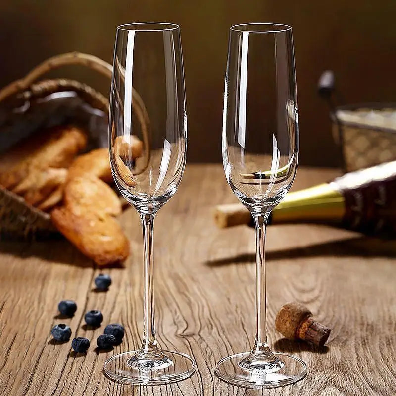 Champagne glass clear